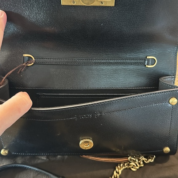 NWT Tod’s shoulder clutch leopard brown bag - Picture 5 of 9